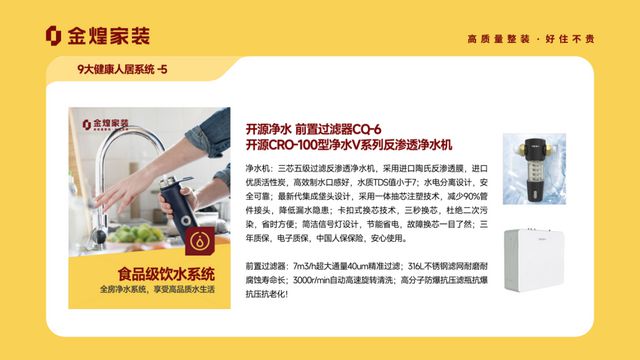 人居系统赋能高品质住宅新时代EVO视讯金煌家装九大健康(图3)